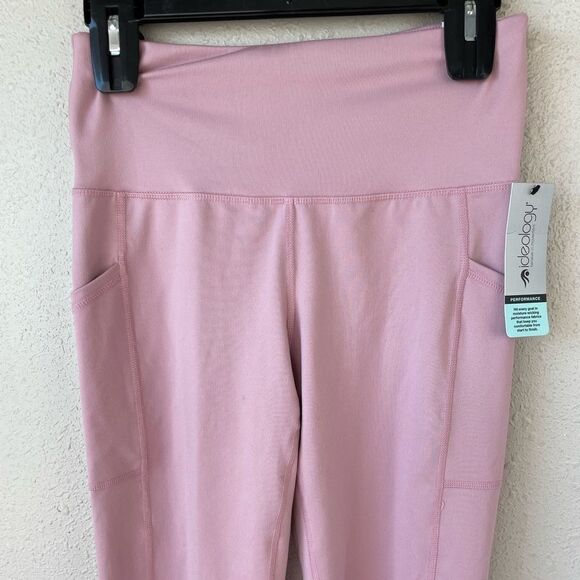 NWT Ideology Pink Athletic 7/8 Length Leggings Size S - Picture 2 of 6